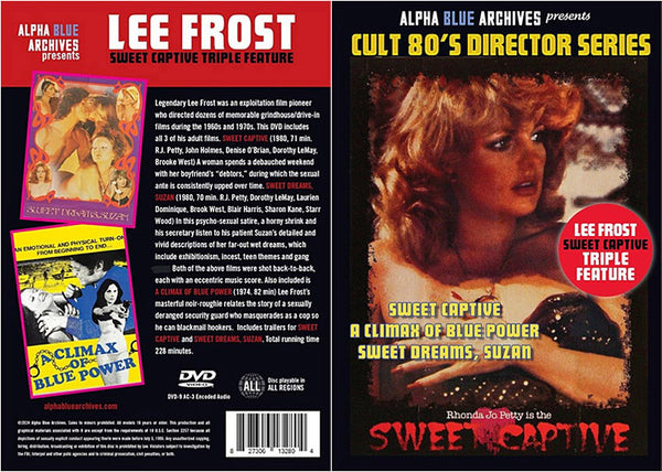 Cult 80's Director Series: Sweet Captive Triple Feature Alpha Blue - New Factory Sealed DVD