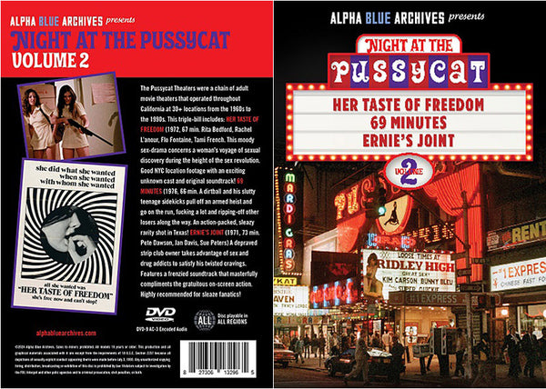 Night At The Pussycat 2 Alpha Blue - New Factory Sealed DVD