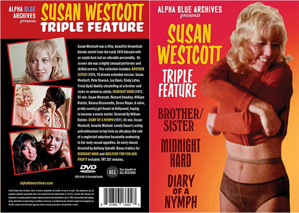 Susan Westcott Triple Feature Alpha Blue - New - Factory Sealed DVD Current