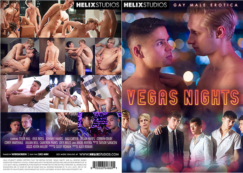 Vegas Nights Helix - Gay Sealed DVD - Active (Means Still in Stock from the Studio)