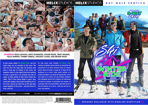 Ski Winter Ride Helix - Gay Factory Sealed DVD