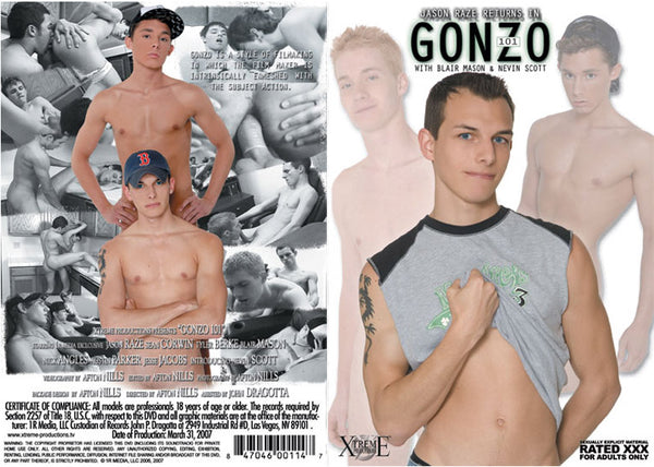 Gonzo 101 Xtreme - Gay Factory Sealed DVD