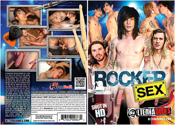 Rocker Sex 1 Alterna Dudes - Gay Factory Sealed DVD