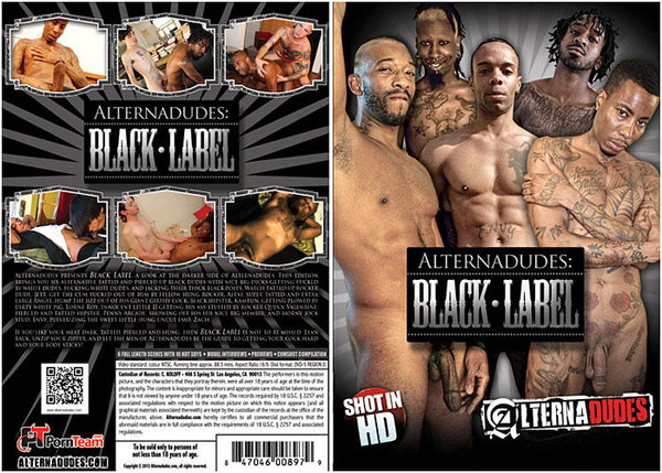 Alternadudes: Black Label Alterna Dudes - Gay Factory Sealed DVD