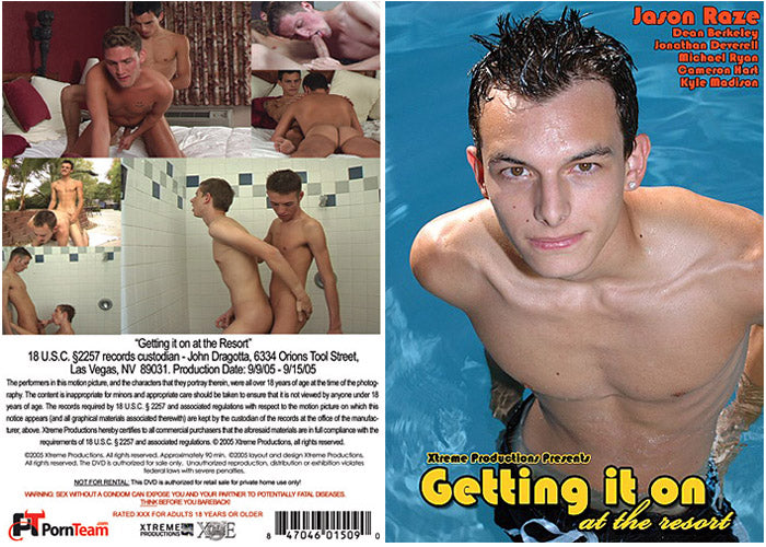 Getting It On At The Resort Xtreme - Gay Sealed DVD - Active