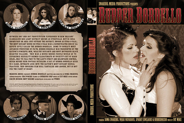 Rubber Bordello Juicy   Factory Sealed DVD Collectible