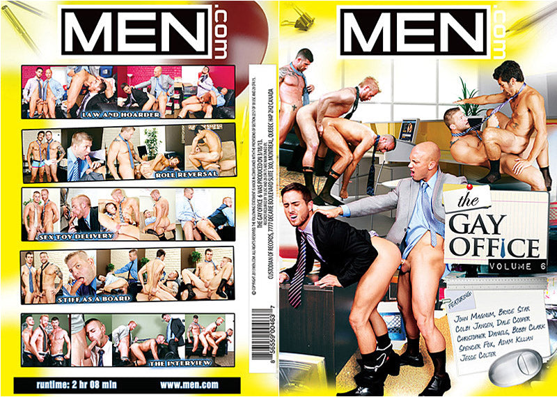 The Gay Office 6 Men.com - Gay Factory Sealed DVD - Active