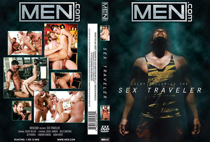 Sex Traveler Men.com - Gay Factory Sealed DVD - Active
