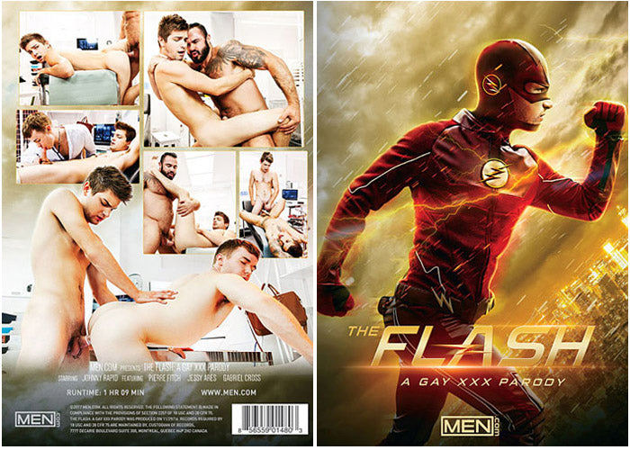 The Flash: A Gay XXX Parody Men.com - Parody Factory Sealed DVD - Active