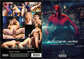 Spider-Man: A Gay XXX Parody Men.com - Parody Sealed DVD - Active (Means Still in Stock from the Studio)