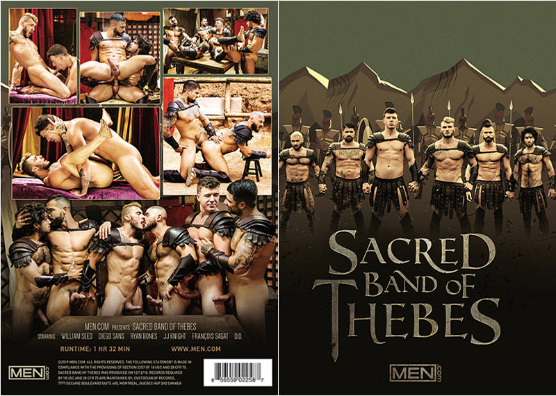 Sacred Band Of Thebes Men.com - Parody Sealed DVD - Active (Means Still in Stock from the Studio)