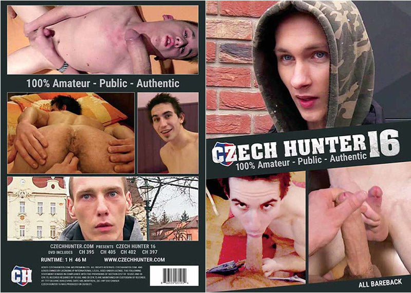 Czech Hunter 16 Czech Hunter - Gay Factory Sealed DVD - Active