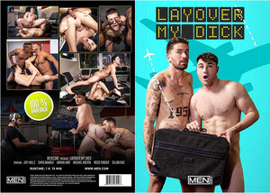Layover My Dick Men.com - Gay Factory Sealed DVD - Active