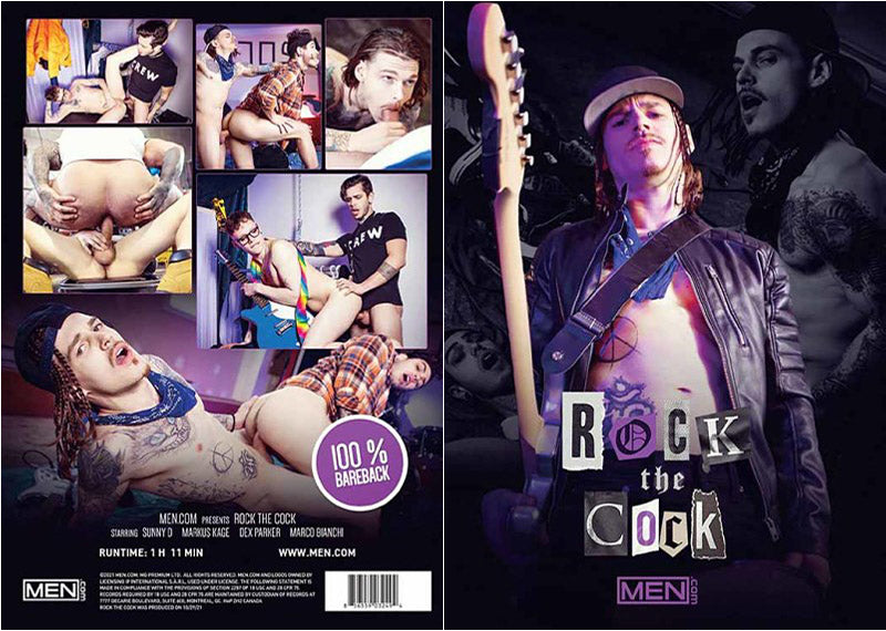 Rock The Cock Men.com - Gay Factory Sealed DVD - Active