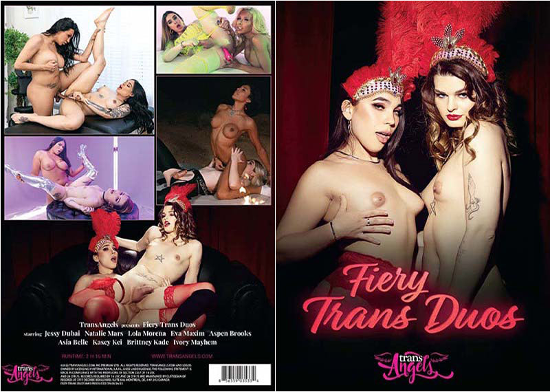 Fiery Trans Duos Trans Angels Sealed DVD - Active