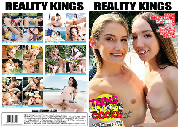 Teens Love Huge Cocks 57 Reality Kings - 2022, 2023 Factory Sealed DVD (Wholesale Item)
