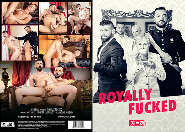 Royally Fucked Men.com - New Factory Sealed DVD (Wholesale Item)