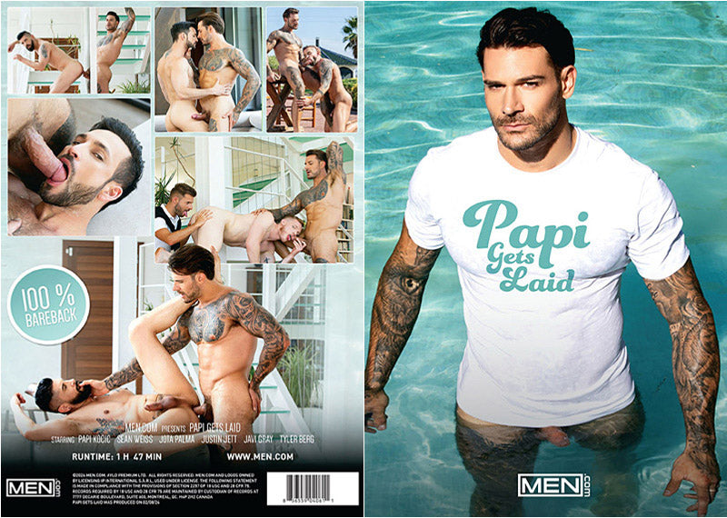 Papi Gets Laid Men.com - 2024 Sealed Gay DVD