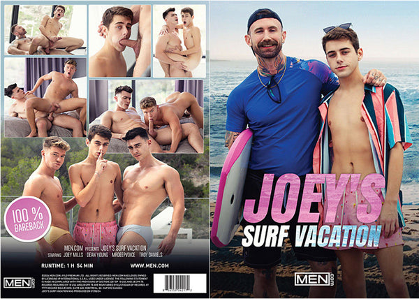 Joey's Surf Vacation Men.com - New Factory Sealed DVD - September Special