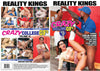 Crazy College GFs 12 Reality Kings - 2024 Sealed DVD - Active (Means Still in Stock from the Studio)