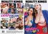 Crazy College GFs 15 Reality Kings - 2025 Factory Sealed DVD - January Special