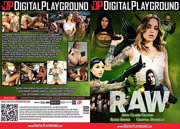 Raw Digital Playground Factory Sealed DVD