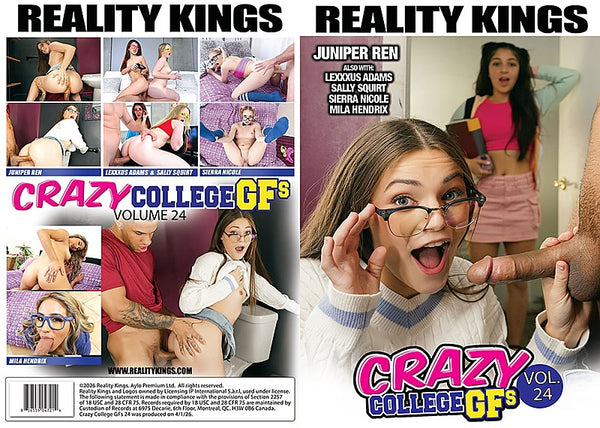 Crazy College GFs 24 Reality Kings Factory Sealed DVD