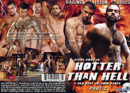 Hotter Than Hell 2 (2 Disc Set) Raging Stallion - Gay Factory Sealed DVD - Active