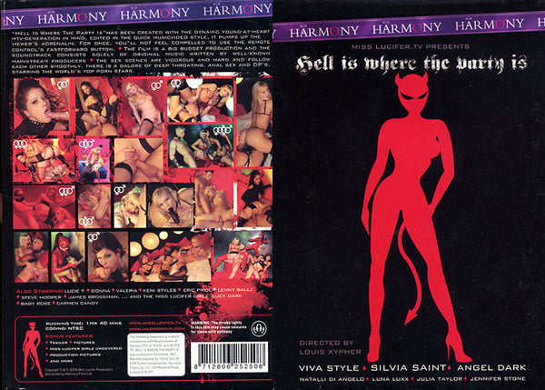 Hell Is Where The Party Is Harmony - Feature Factory Sealed DVD - If You Order This DVD Your Order Won't Ship Until 8/25