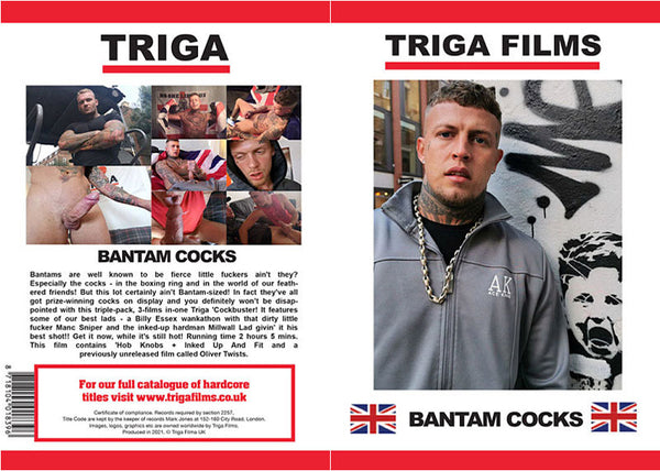 Bantam Cocks Triga Films - Gay Factory Sealed DVD