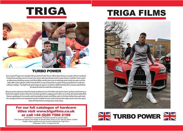 Turbo Power Triga Films - Gay Factory Sealed DVD