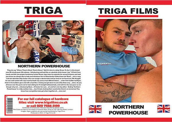 Northern Powerhouse Triga Films - Gay Factory Sealed DVD