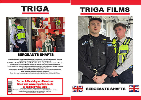 Sergeants Shafts Triga Films - Gay Factory Sealed DVD