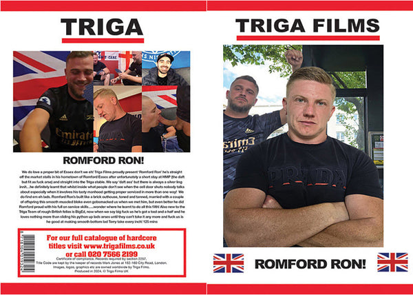 Romford Ron Triga Films - Gay Factory Sealed DVD