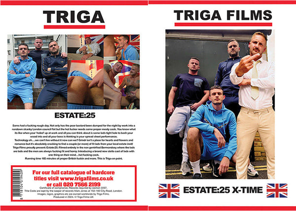 Estate: 25 X Time Triga Films - Gay Factory Sealed DVD