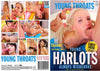 Young Harlots Always Misbehave Young Throats Factory Sealed DVD - Active