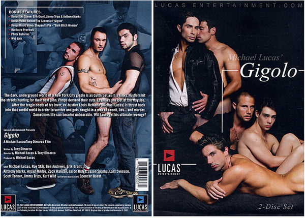Michael Lucas' Gigolo Lucas Ent - Gay Factory Sealed DVD