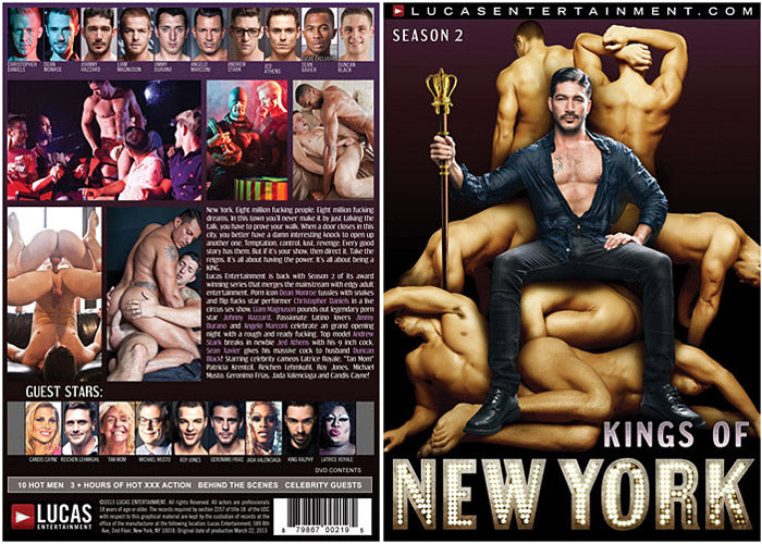 Kings Of New York Season 2 Lucas Ent - Gay Sealed DVD - Active