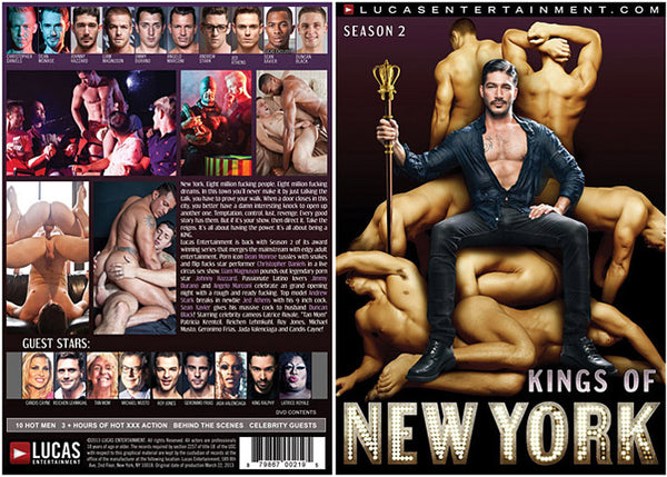 Kings Of New York Season 2 Lucas Ent - Gay Factory Sealed DVD