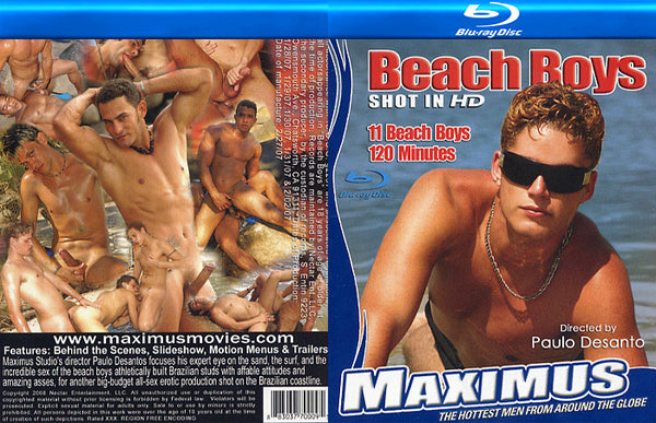 Maximus: Beach Boys (Blu-Ray) Blu-Ray Mix Gay Factory Sealed DVD - If You Order This DVD Your Order Won't Ship Until 8/25