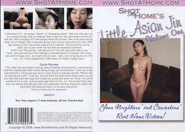 Little Asian Jin 1 Shot At Home - Amateur Factory Sealed DVD - Discontinued.  This DVD is priced higher than normal retail, according to market price