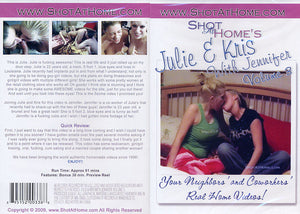 **Julie & Kris With Jennifer 3 Shot At Home - Amateur Sealed DVD