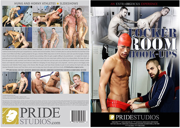 Locker Room Hook-Ups Pride - Gay Factory Sealed DVD - Active