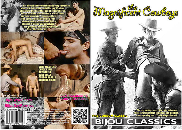 The Magnificent Cowboy Bijou - Classic Gay Factory Sealed DVD