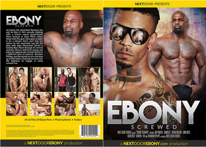 Ebony Screwed Next Door - Gay Factory Sealed DVD - Active