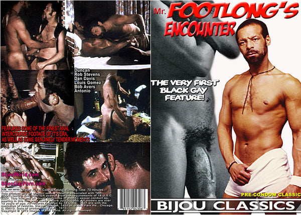 Mr. Footlong's Encounter Bijou - Classic Gay Factory Sealed DVD
