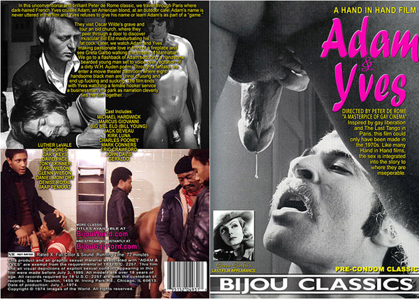Adam & Yves Bijou - Classic Gay Factory Sealed DVD