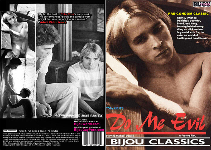 Do Me Evil Bijou - Classic Gay Factory Sealed DVD - Active