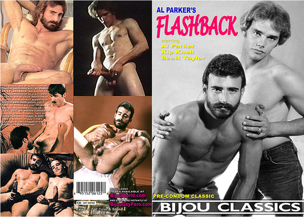 Al Parker's Flashback Bijou - Classic Gay Factory Sealed DVD July 2024 Special