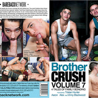 Brother Crush 7 Bareback Network - Gay Sealed DVD - Active (Means Still in Stock from the Studio)